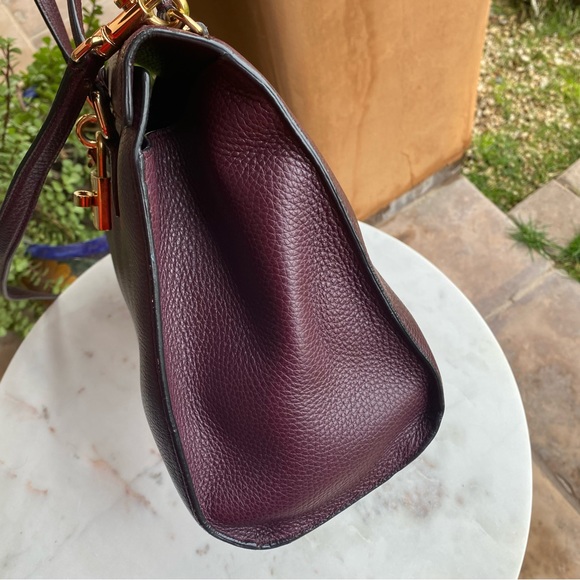 SOLD Dolce & Gabbana Flower Lock Lady Sicily Leather Bag - Picture 7 of 16